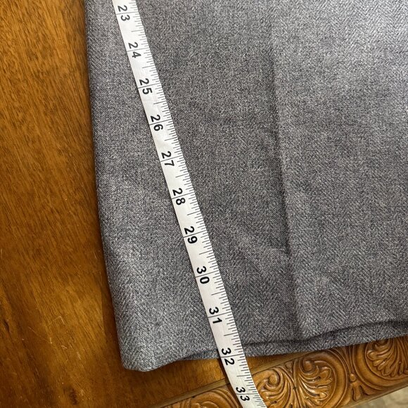 NWT Le Suit Pant Suit Grey Stone Wide Pants 3 Button Blazer Sz 18 - Picture 12 of 14
